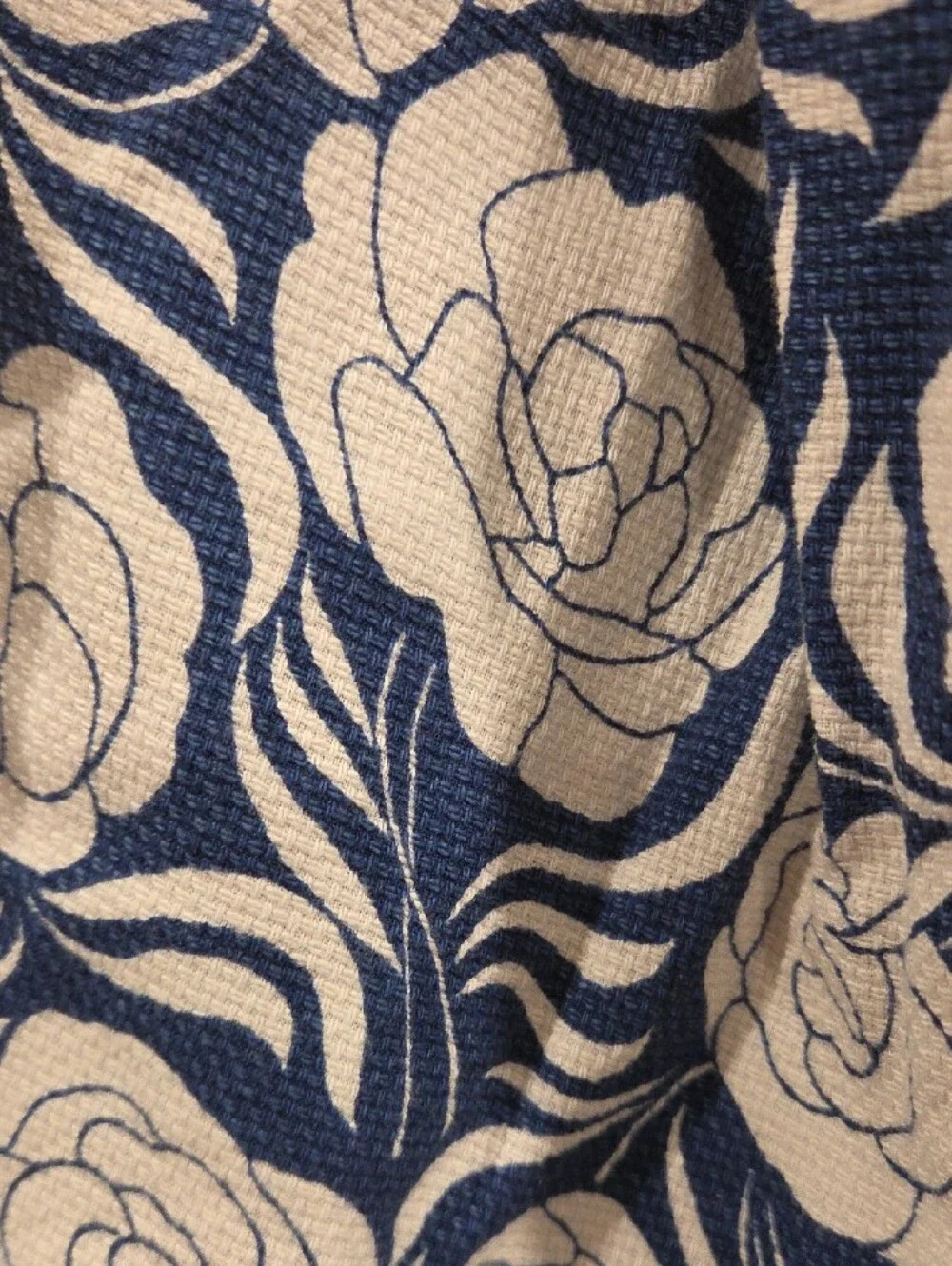 Janie & Jack/ Cat & Jack Navy and Cream Floral Girls Jacket